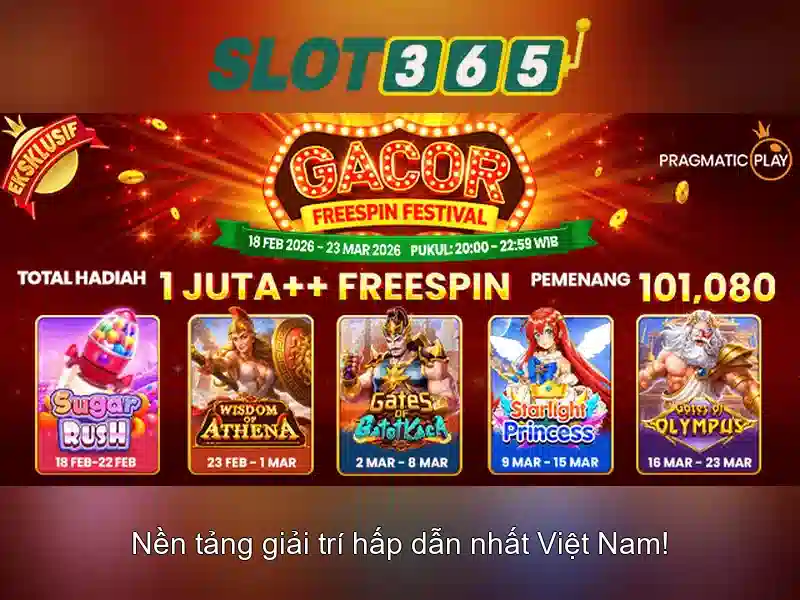 Slot365: Nền tảng máy xèng trực tuyến uy tín và giải trí